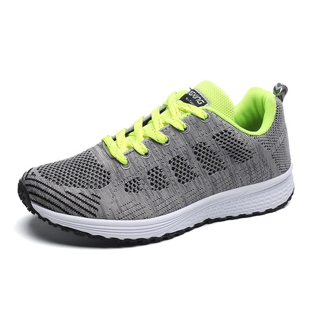 Running Shoes Sneakers Women Outdoor Sport Shoes Comfortable Mesh Walking Jogging Ladies Light Flats Shoes