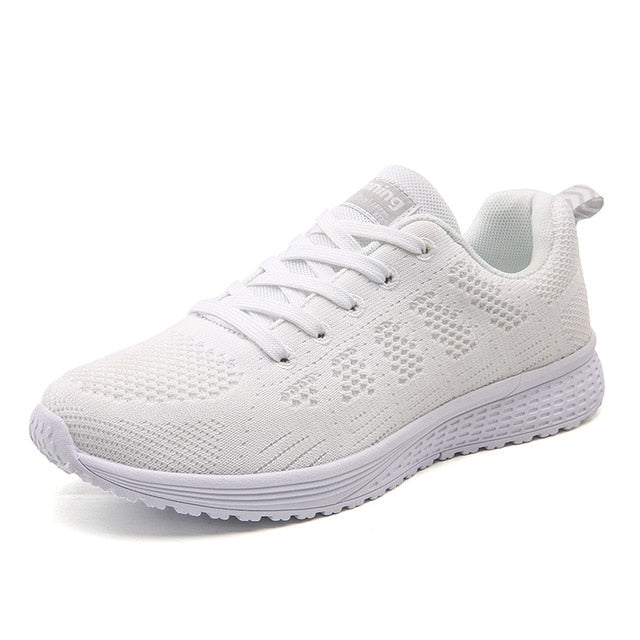 Running Shoes Sneakers Women Outdoor Sport Shoes Comfortable Mesh Walking Jogging Ladies Light Flats Shoes