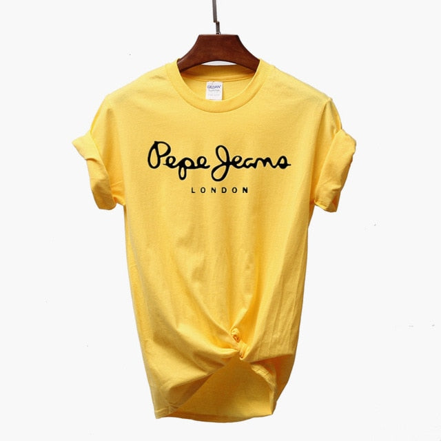 2019 Tees Women T Shirt Print Letter T-shirt Casual White Black Pink Short Sleeve Cotton Tops 2019 Spring Summer Luxury Brand
