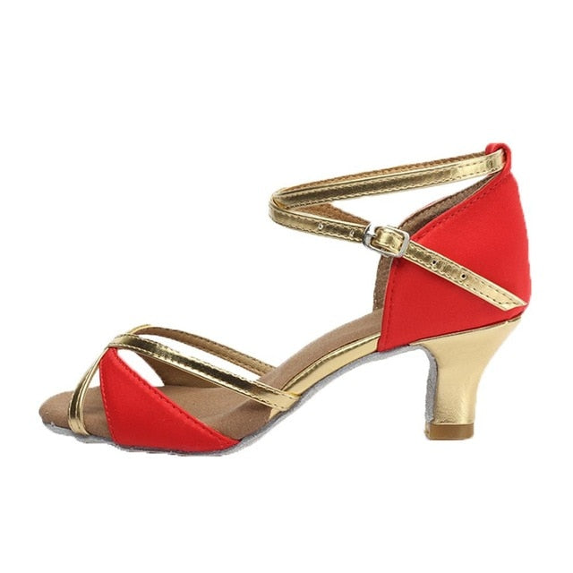 Women Latin dance shoes new brand girls women's Ladie's latin ballroom