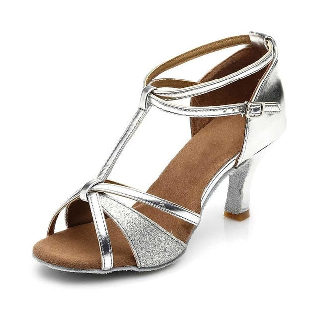 Women Latin dance shoes new brand girls women's Ladie's latin ballroom