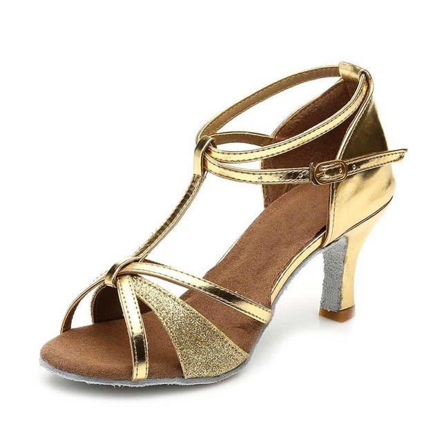 Women Latin dance shoes new brand girls women's Ladie's latin ballroom