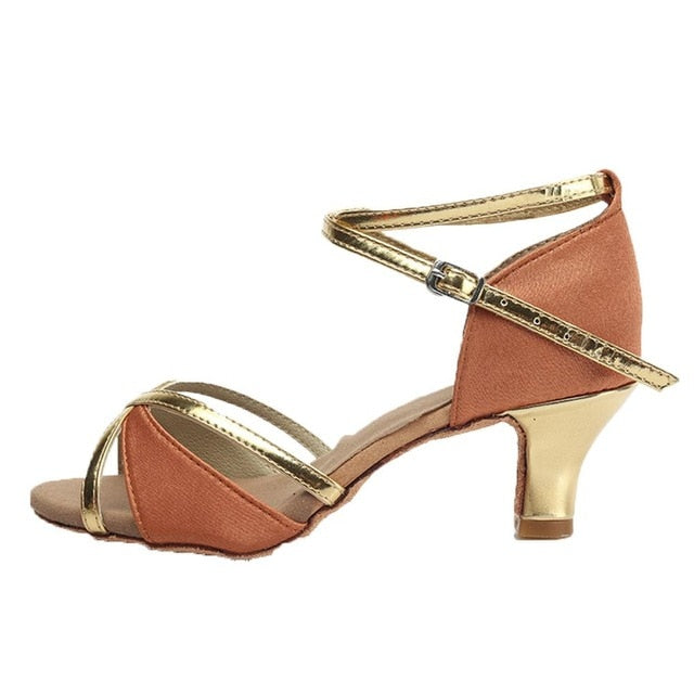 Women Latin dance shoes new brand girls women's Ladie's latin ballroom