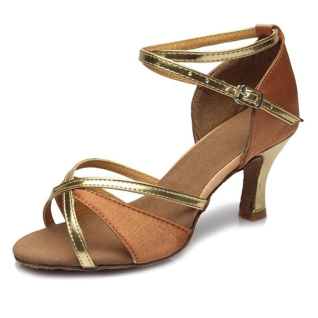 Women Latin dance shoes new brand girls women's Ladie's latin ballroom