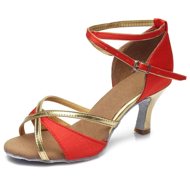 Women Latin dance shoes new brand girls women's Ladie's latin ballroom