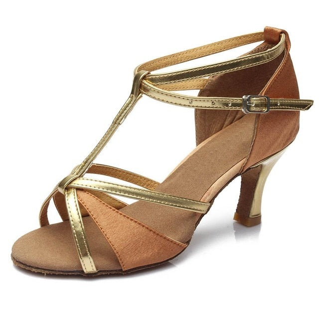 Women Latin dance shoes new brand girls women's Ladie's latin ballroom