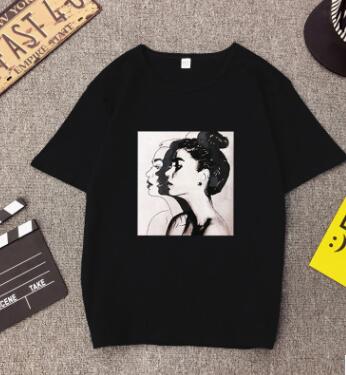 New Fashion Cotton Ladies T-Shirts Top Slim Soft
