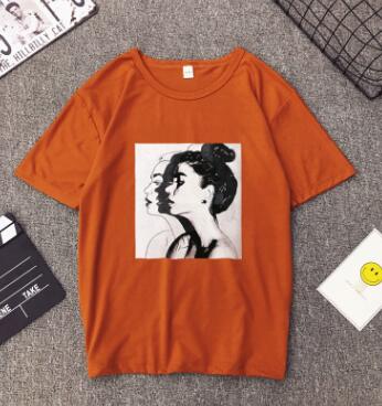 New Fashion Cotton Ladies T-Shirts Top Slim Soft