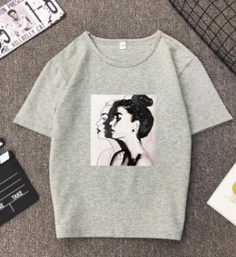 New Fashion Cotton Ladies T-Shirts Top Slim Soft