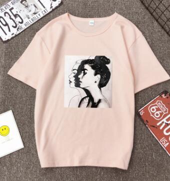 New Fashion Cotton Ladies T-Shirts Top Slim Soft