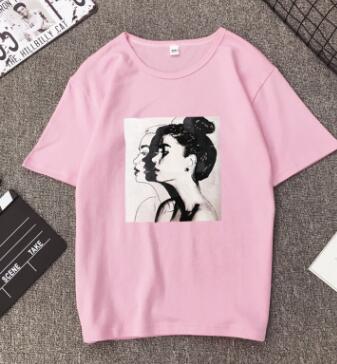 New Fashion Cotton Ladies T-Shirts Top Slim Soft